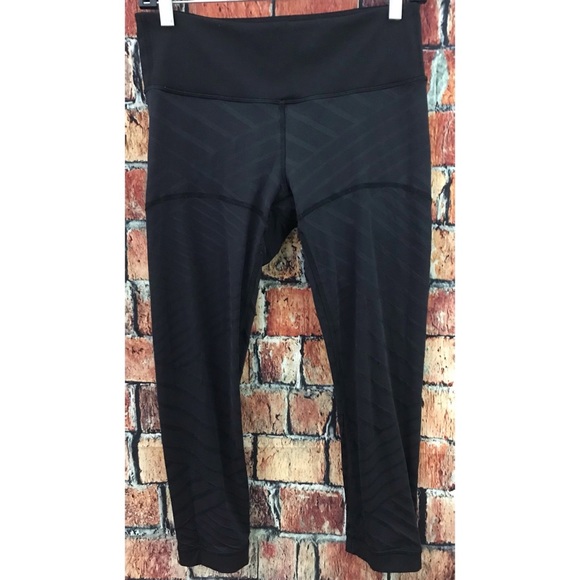 lululemon athletica Pants - Lululemon High Waist Capri Leggings Running Yoga